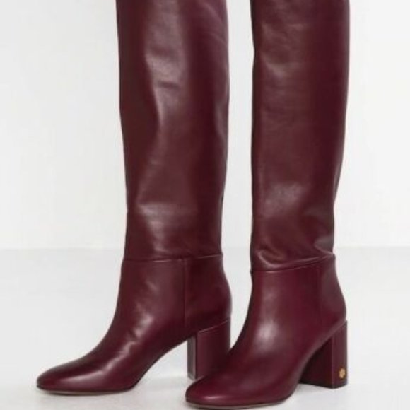 TORY BURCH BROOKE SLOUCHY BOOTS - Picture 1 of 9